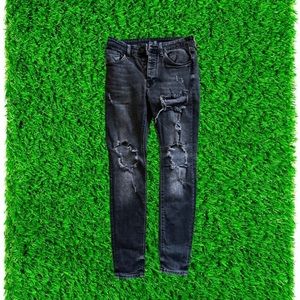 Thrifted Skinny Ripped Jeans (31x31)